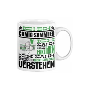 Bild von Trendation Tasse Comic-Sammler Geschenk