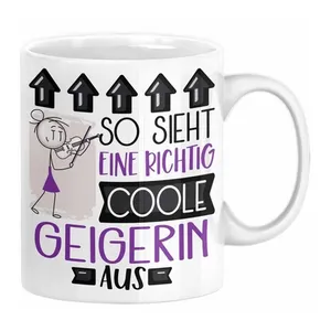 Bild von Trendation Tasse Geigerin - Ein liebevolles Geschenk für Musikerinnen