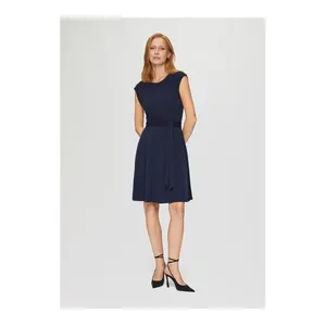 Bild von s.Oliver Damen 2150299 Kleid kurz, 59A0 Blau, 44