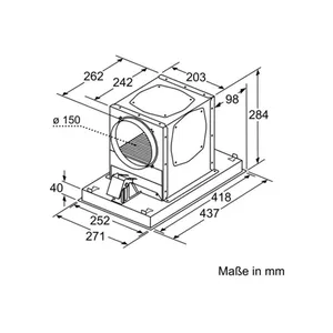 Bild von LZ21JCC56 CleanAir Plus Umluftmodul Dunstabzugshauben-Zubehör edelstahl