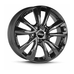 Bild von OXXO WHEELS OBERON 5 BLACK 6.5Jx16 5x105 ET38 – Die perfekte Felge für Ihr Fahrzeug