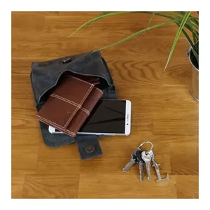 Bild von LECONI Gürteltasche Bauchtasche Hüfttasche LE9005 aus Leder für Damen und Herren