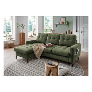 Bild von Sofa Treviso von Benformato: Schlaffunktion & Bettkasten in Luxus-Mikrofaser