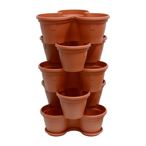 Bild von Engelland Blumenständer Säulentopf - Praktisches Hochbeet für jeden Gartenfreund