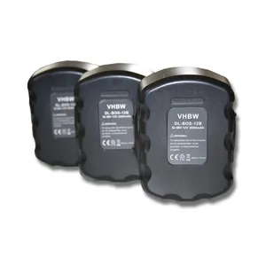 Bild von vhbw 3X Akku kompatibel für Signode BXT10, 12 V Elektrowerkzeug