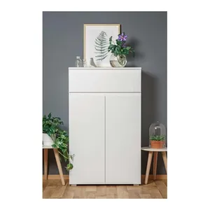 Bild von Kommode  Savona ¦ weiß ¦ Maße (cm): B: 80 H: 131 T: 40 Kommoden & Sideboards > Kommoden - Sconto