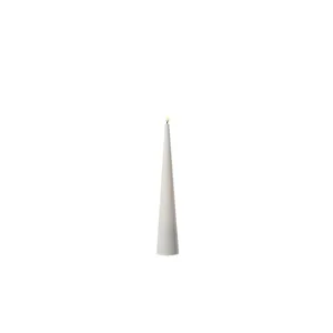 Bild von DELUXE Homeart LED Kegelkerze LEA - Echtwachs - H: 28cm