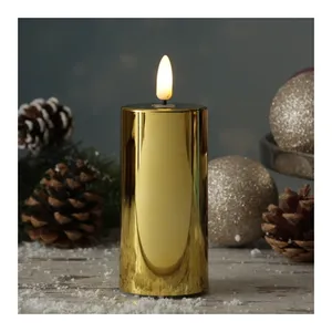 Bild von Elegante LED Kerze mit 3D Flamme
