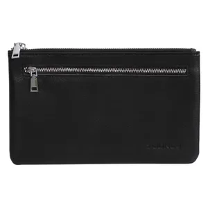 Bild von J.Jones - Banktasche Geldtasche Scheckbuch Dokumententasche Reisepasstasche (Schwarz - Groß)