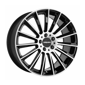 Bild von CARMANI CA 17 FRITZ black polish Felgen