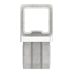 Bild von Verbindungsstück für Rohr 30x30x2mm, V4A