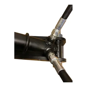 Bild von Baggerdaumen Baggerzange Holzgreifer – Hydraulischer Greifer für Minibagger