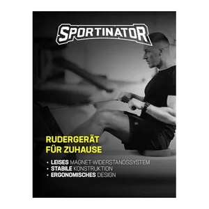 Bild von Sportinator Rudergerät "Apollon" – Ihr persönlicher Fitnesspartner für Zuhause