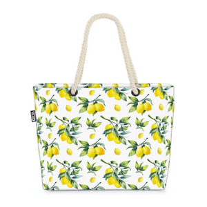 Bild von VOID Strandtasche – Sommer Zitronen Beach Bag