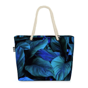 Bild von VOID Strandtasche - Palmen Tropenwald Beach Bag