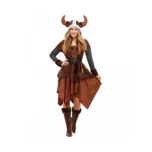 Bild von Viking Barbarian Queen Kostüm für Erwachsene