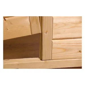 Bild von weka Sauna WEKA Massivholz-Elementsauna GTGR.1 inkl. Saunaleuchten-Set
