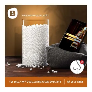 Bild von Bonvivre Sitzsack Premium EPS Perlen - Nachfüllpack Füllmaterial