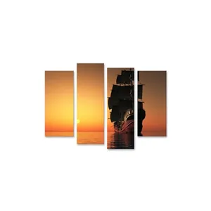 Bild von Islandburner Wandbild auf Canvas - 130x80cm