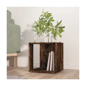 Bild von Furnicato Beistelltisch Räuchereiche 33x33x34,5 cm Holzwerkstoff