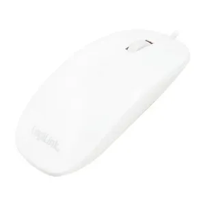 Bild von LogiLink ID-0062 optische Maus im flachen Design (1000dpi) – weiß