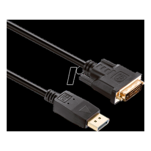 Bild von HDSupply DisplayPort zu DVI-D Kabel 1,0 m - Optimal für FullHD Übertragungen