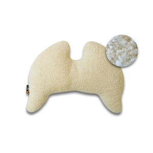 Bild von Grace Wings Pillow Organic Cotton Plush - mit Schafwollfüllung