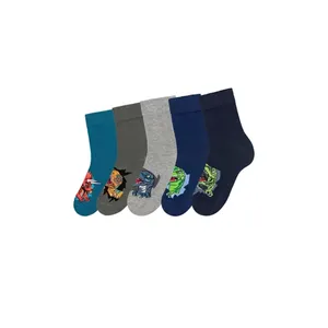 Bild von H.I.S Socken mit Dinosauriermotiven – 5er-Pack für Herren