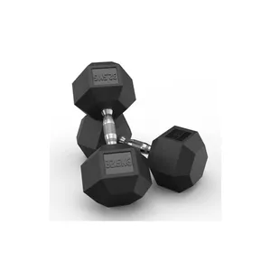 Bild von Atletica Hexagon Hantel Paare | PVC Überzug | 2x32.5kg
