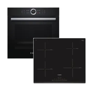 Bild von BOSCH Backofen-Set Schnellaufheizung mit Induktionskochfeld PowerBoost - autark, 60 cm