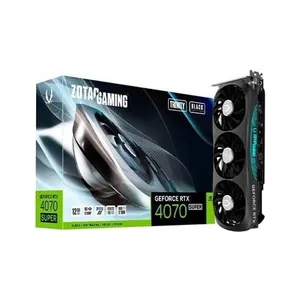 Bild von ZOTAC GAMING GEFORCE RTX 4070 SUPER Trinity BLACK EDITION - 12GB GDDR6X, 1x HDMI, 3x DP