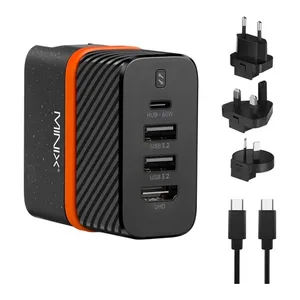 Bild von MINIX P4K, 65W GaN Ladegerät & HDMI Dock für Switch, Laptop, Smartphone, Tablet