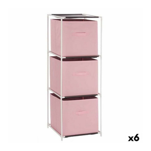Bild von Kipit Bücherregal in Weiß-Rosa: Funktionalität trifft Stil