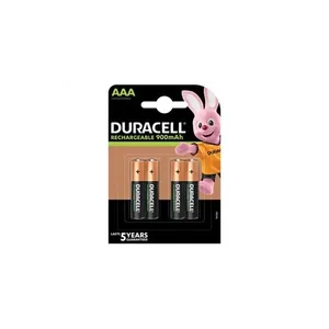 Bild von Duracell Recharge Ultra Akku AAA HR03 900 mAh vorgeladen 4er Blister Micro Mini Stilo DX2400