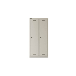 Bild von BISLEY Spind MonoBloc MLD08D1 lichtgrau – Optimale Sicherheit und praktischer Stauraum