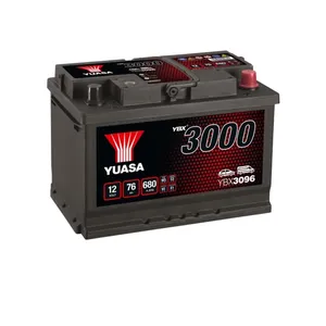 Bild von YUASA YBX3096 SMF Autobatterie 76Ah 680A