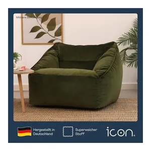 Bild von ICON Natalia Sitzsack Sessel für Erwachsene – Hellblau, Modell ICOARMVT031