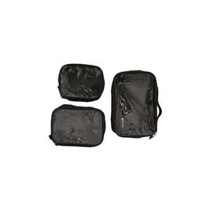 Bild von Transparente Reisetaschen 3er-Pack - Schwarz
