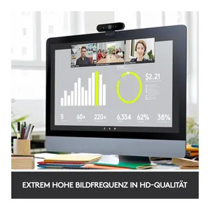 Bild von Logitech BRIO 4K Ultra HD Webcam – Die beste Wahl für Videokonferenzen