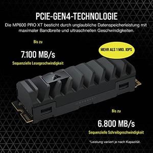 Bild von Corsair MP600 Pro XT 2 TB – High-Speed NVMe SSD