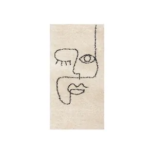 Bild von Dekoria Teppich Royal Nomadic Living 67x130cm cream/black