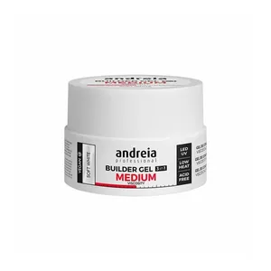Bild von Andreia Aufbaugel 3-in-1, Soft White – Perfekte Nagelpflege