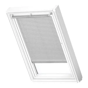 Bild von VELUX Jalousette manuell Uni Silber 7057, 94x140 cm (P08)