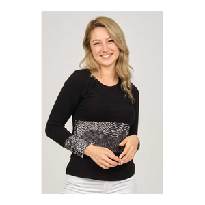 Bild von Sister's Point Bluse für Damen in Schwarz - Größe S
