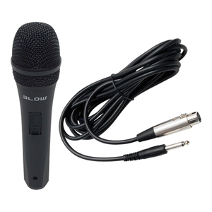 Bild von Blow Mikrofon PRM319 - Dynamisches Drahtmikrofon für Karaoke