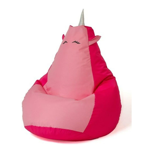 Bild von GO GIFT Sitzsack – Rosa, Hellrosa, Oxford, 140 x 100 cm