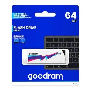 Bild von Goodram UCL2-0640W0R11 64GB USB 2.0 - Zuverlässiger USB Stick für den Alltag