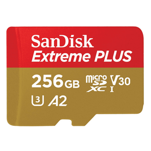Bild von SanDisk Extreme PLUS A2 microSDXC 256GB - Leistungsstarker Speicher für Ihre Geräte