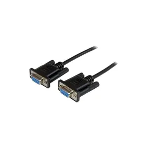 Bild von StarTech.com 2.00m Nullmodem Anschlusskabel RS232-Buchse auf RS232-Buchse