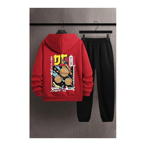 Bild von uyguntarz Bedrucktes Unisex-Trainingsanzug-Set Tokoyaki